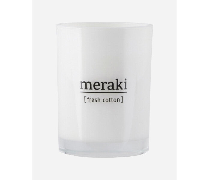 Meraki tuoksukynttilä 35h - Fresh Cotton