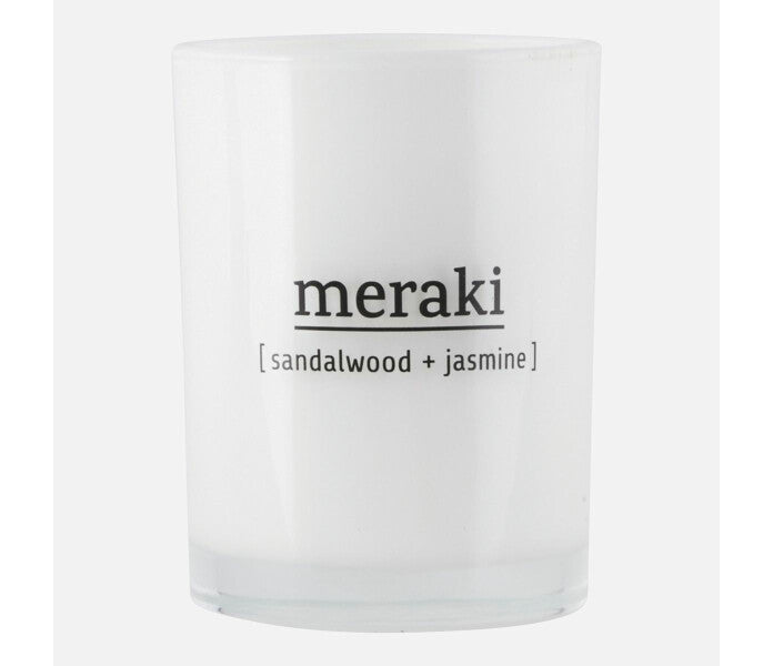 Meraki tuoksukynttilä 35h - Sandalwood & Jasmine