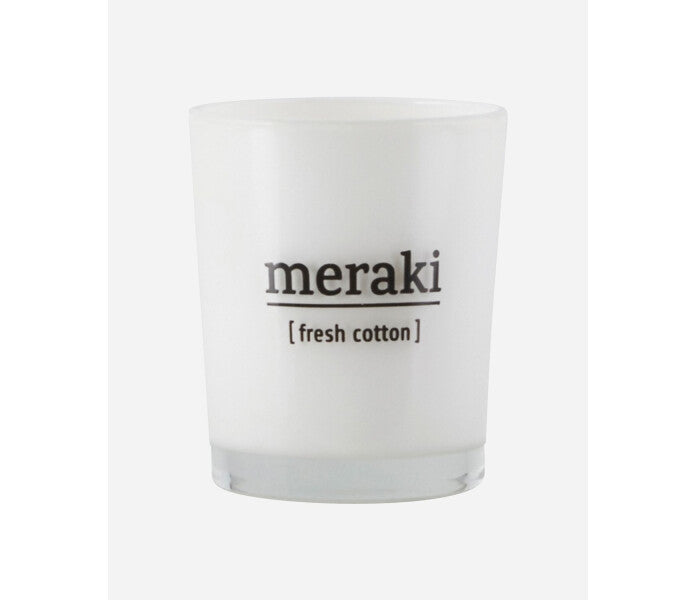 Meraki tuoksukynttilä 12h - Fresh Cotton