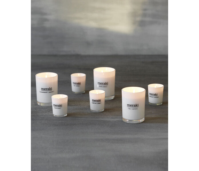 Meraki tuoksukynttilä 35h - Sandalwood & Jasmine