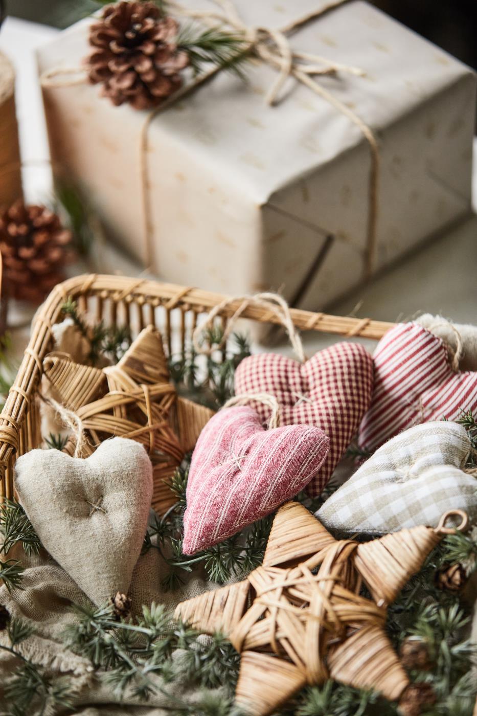 Ib Laursen tähti rottinki 14 × 15 cm