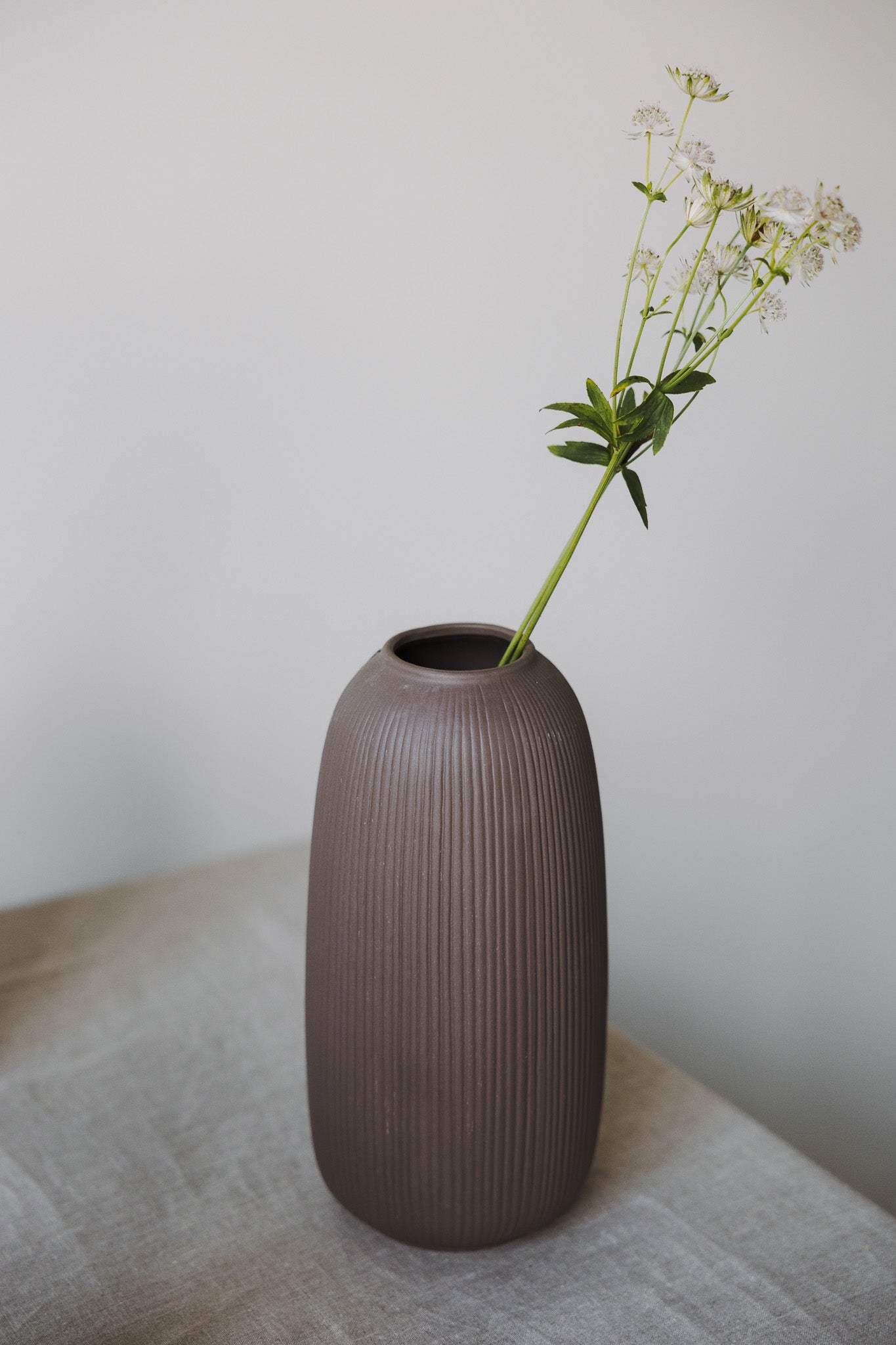 Storefactory Åby maljakko ruskea 25 cm