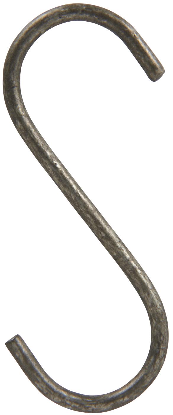 Ib Laursen S-koukku harmaa 7,5cm