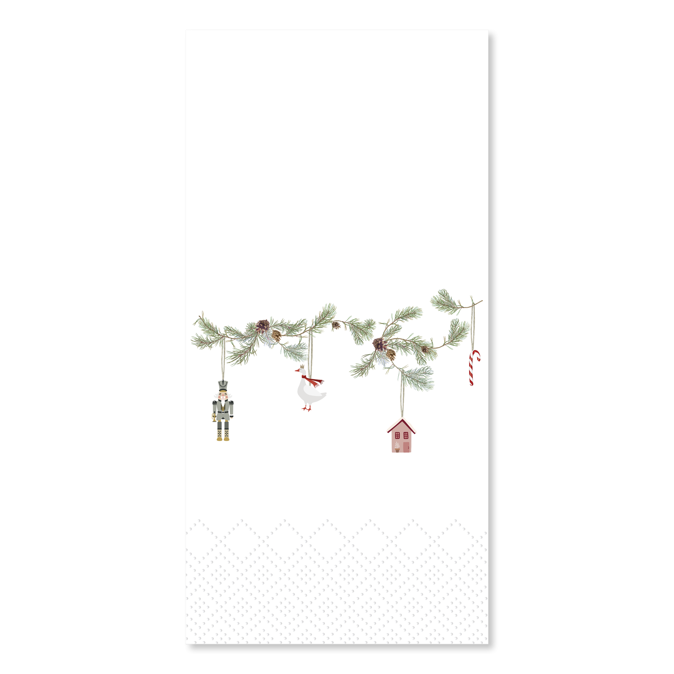 Chic Antique servetit 10 x 20 cm 16 kpl - Köynnös