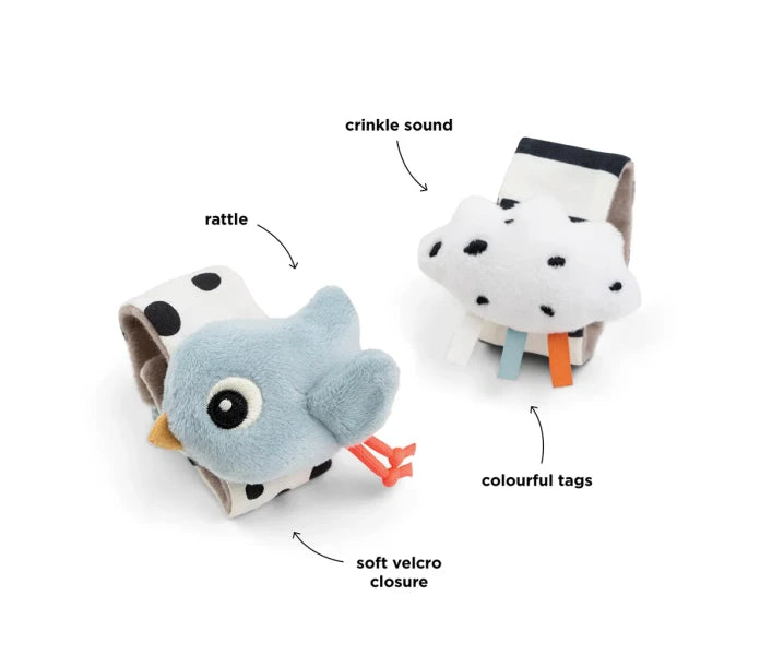 Done by Deer ranne- / nilkkahelistimet sininen