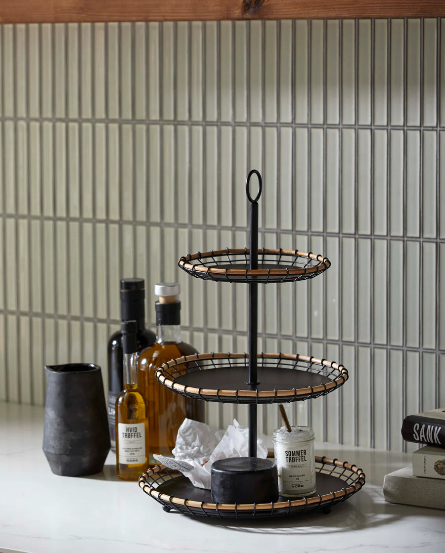 Nordal Hana kerrostarjotin kolme kerrosta 40 cm