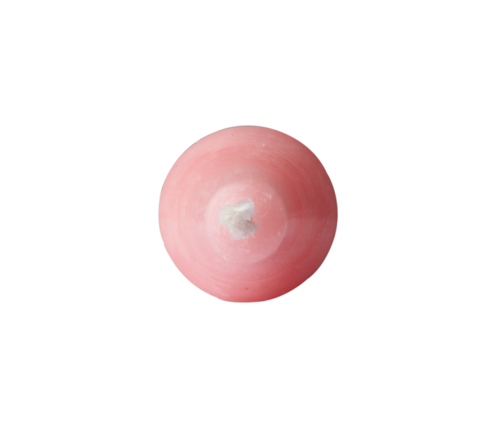 Affari Rustic kruunukynttilä pinkki 28cm