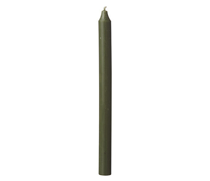 Affari Rustic kruunukynttilä metsänvihreä 28cm
