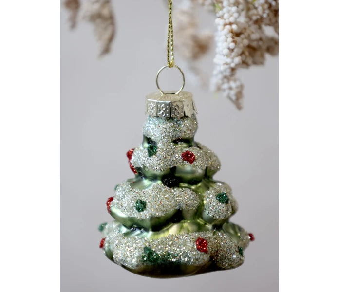 Chic Antique ripustettava koriste 6,5 cm - Joulukuusi