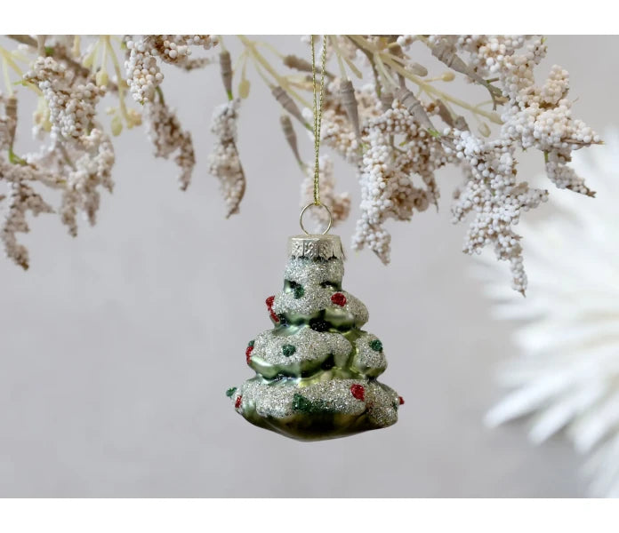 Chic Antique ripustettava koriste 6,5 cm - Joulukuusi