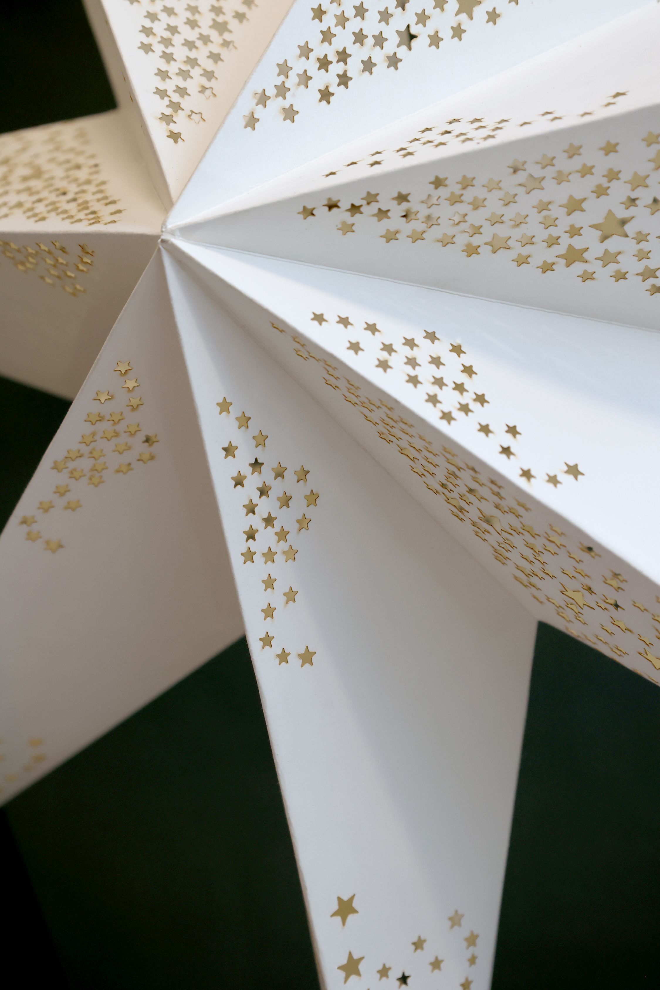 Chic Antique paperitähti valkoinen 60 cm