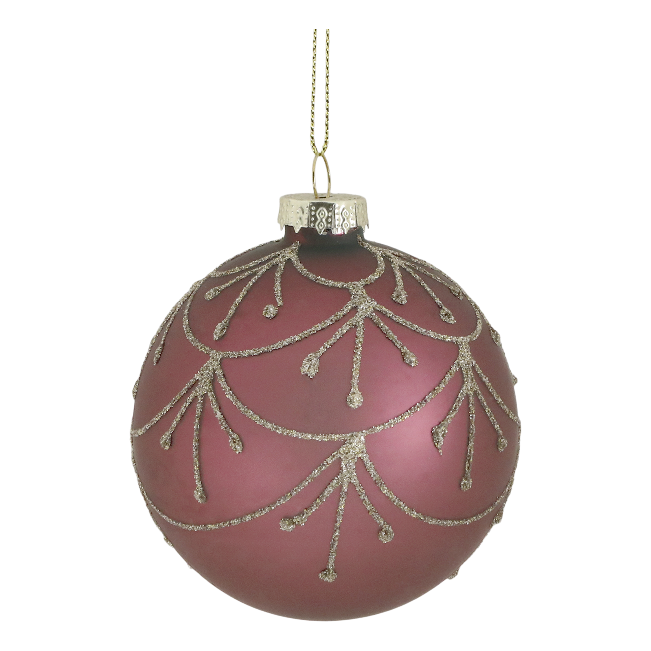 Chic Antique joulupallo roosa 8cm