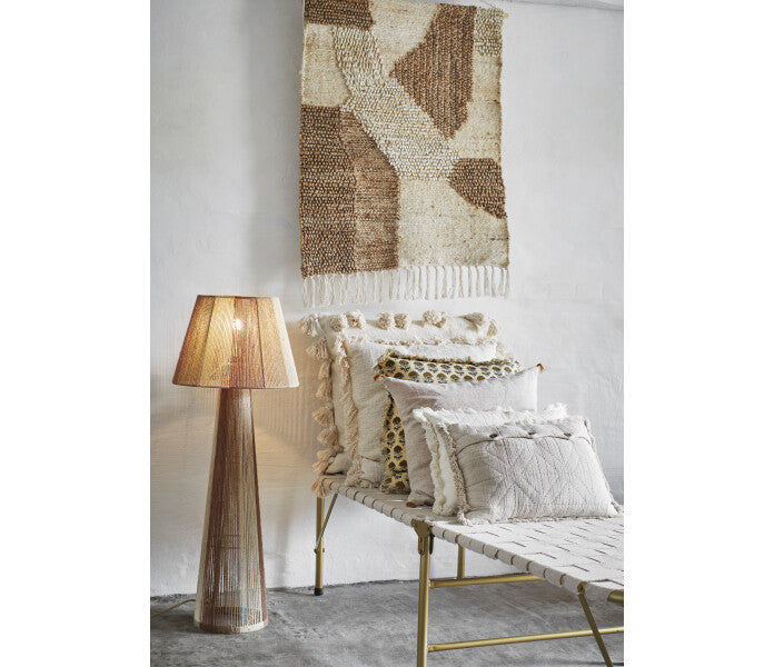 Madam Stoltz tyynynpäällinen vaalea taupe 30 x 45 cm