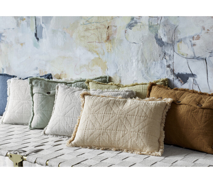 Madam Stoltz tyynynpäällinen vaalea taupe 30 x 45 cm