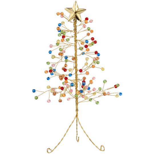 Ib Laursen Fairytale helmijoulukuusi värillinen 25 cm