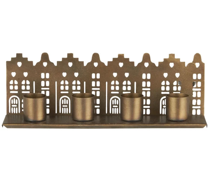 Ib Laursen talot kynttilänjalka neljälle kynttilälle