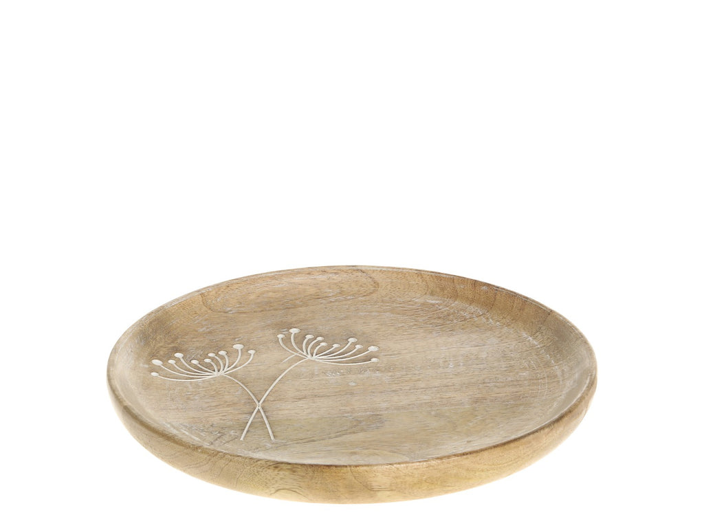 Chic Antique Tours puinen tarjotin / alusta 25 cm