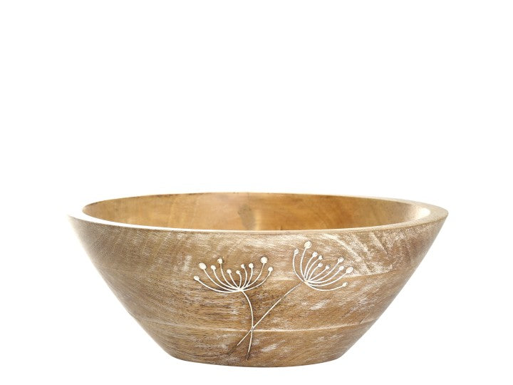 Chic Antique Tours puinen kulho 9 x 25 cm