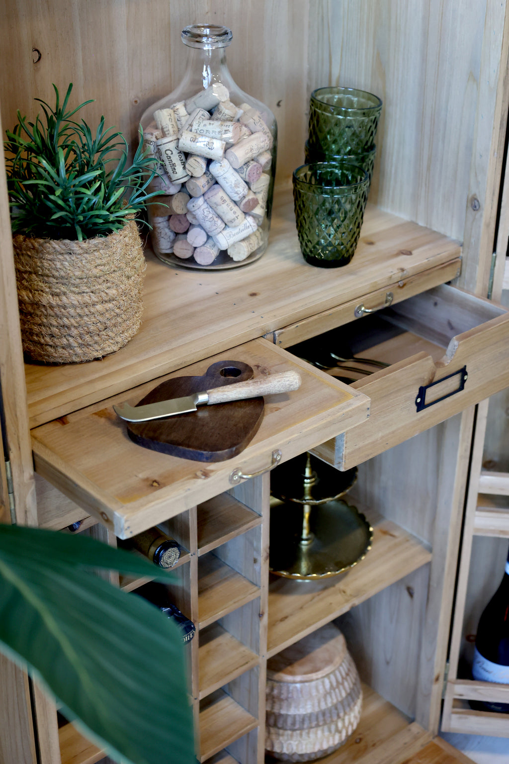 Chic Antique puinen pieni alusta