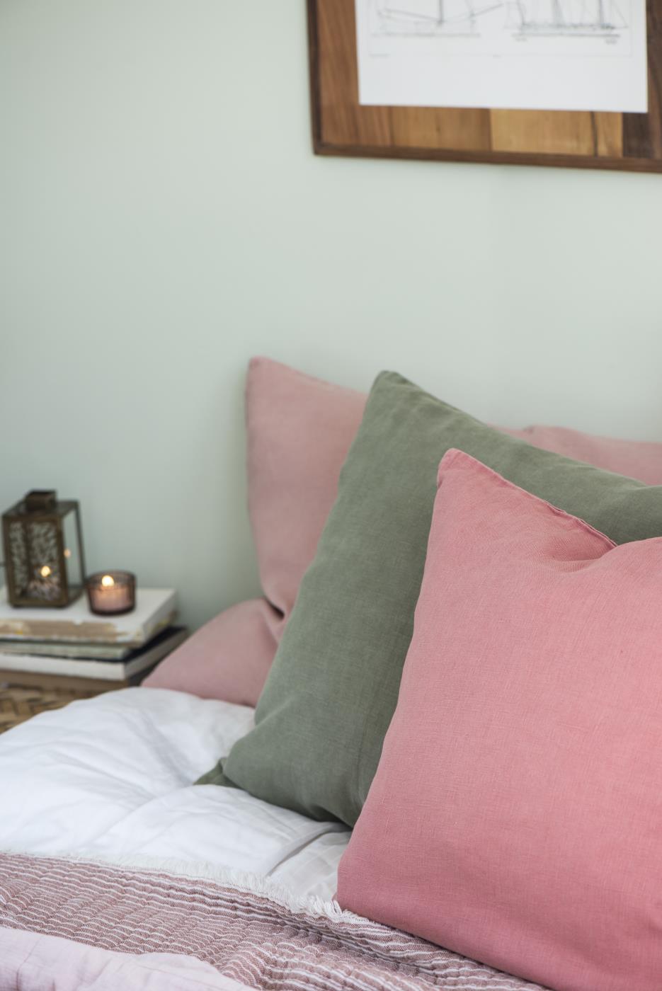 Ib Laursen tyynynpäällinen pellava 40 x 60 cm - Desert Rose