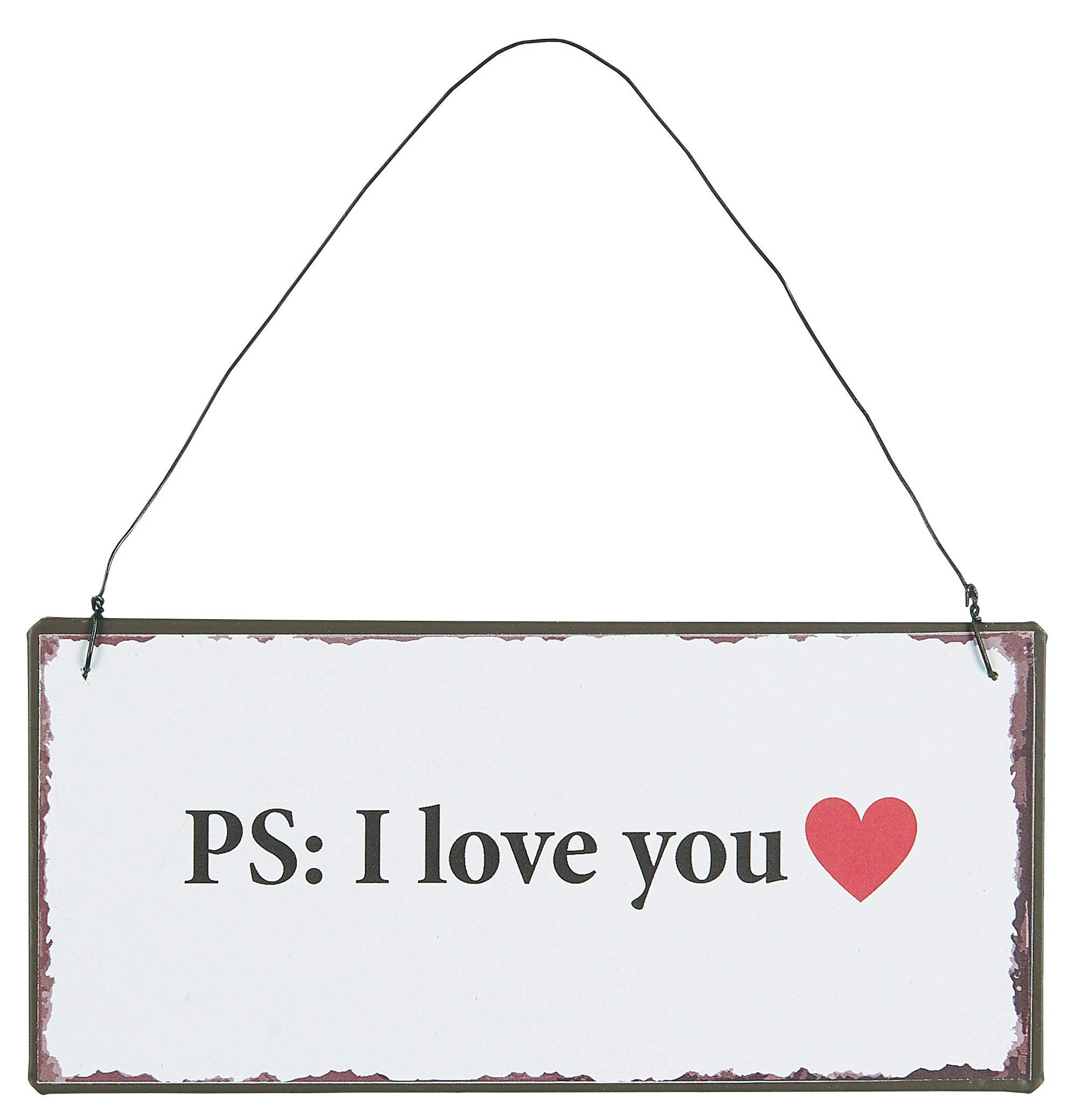 Ib Laursen metallikyltti - Ps. I Love You