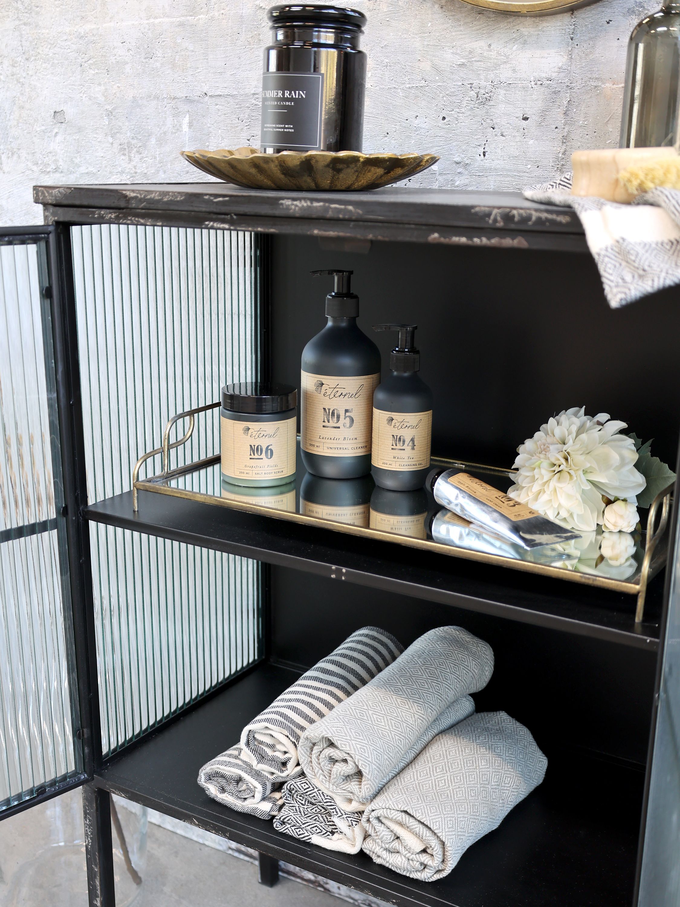 Chic Antique tarjotin peilillä 20,5 x 39,5 cm