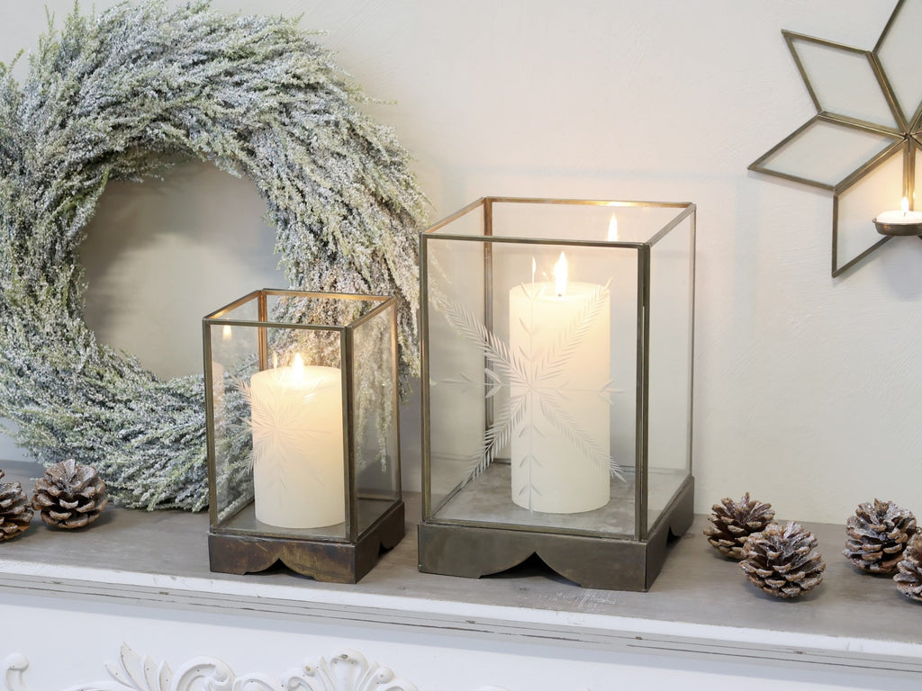 Chic Antique lyhty 11 x 11 x 18 cm