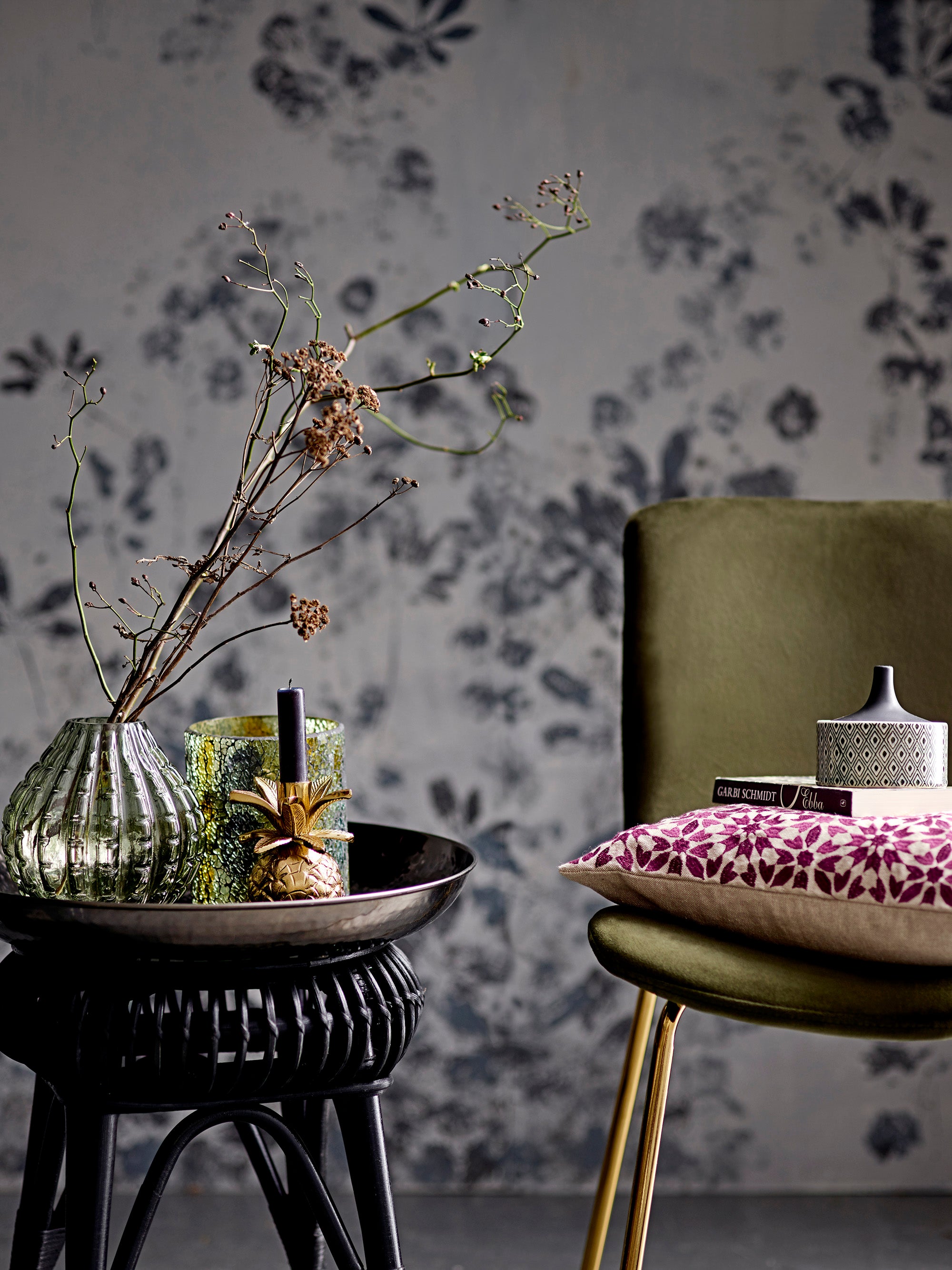 Bloomingville mosaiikki maljakko 15,5 cm