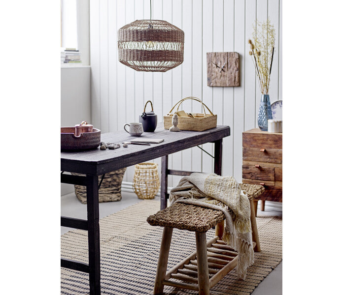 Bloomingville Sarai kello kierrätyspuu 30 x 30 cm