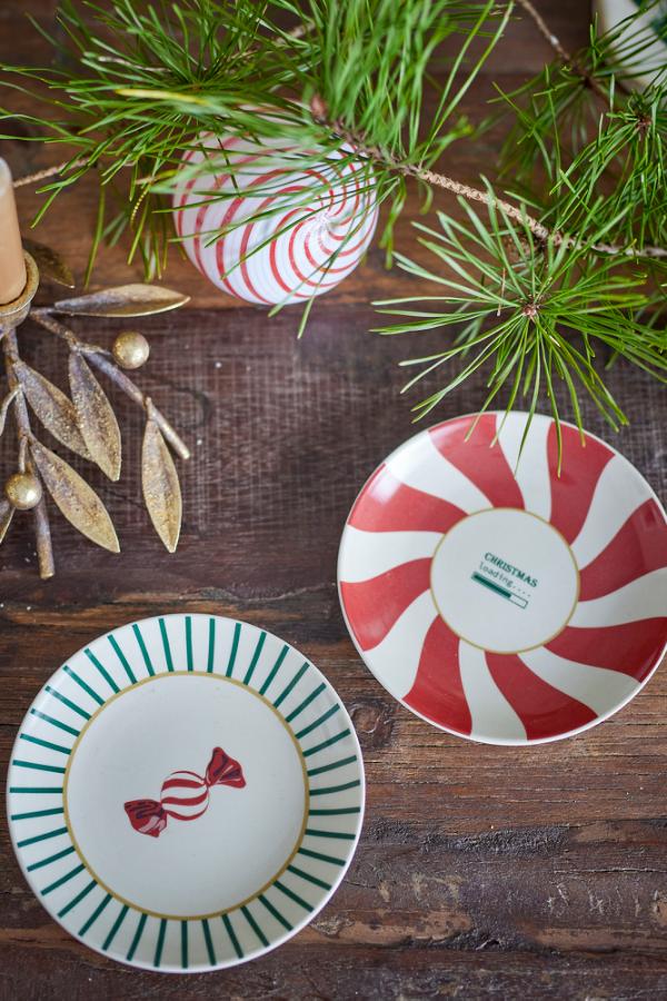 Bloomingville Yule lautanen 12,5 cm - Christmas Loading
