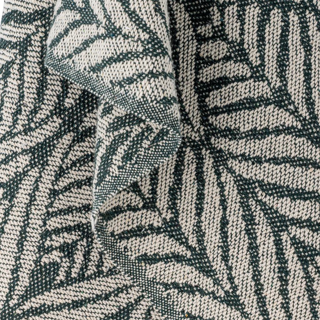Bloomingville Ugento vihreä torkkupeitto 130 x 160 cm