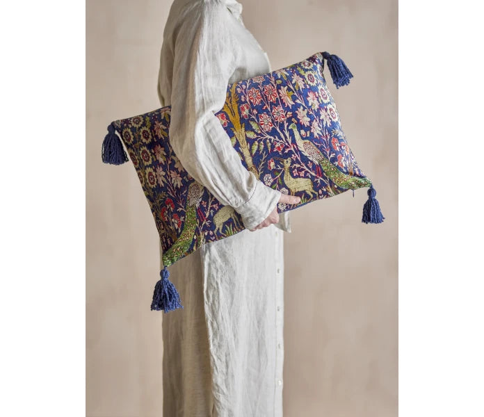 Bloomingville Adya kuviollinen tyyny 35 x 50 cm
