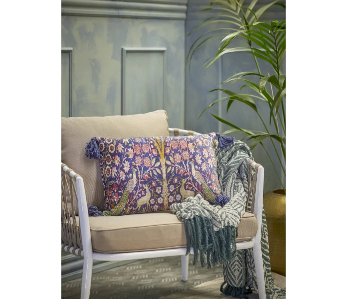 Bloomingville Adya kuviollinen tyyny 35 x 50 cm