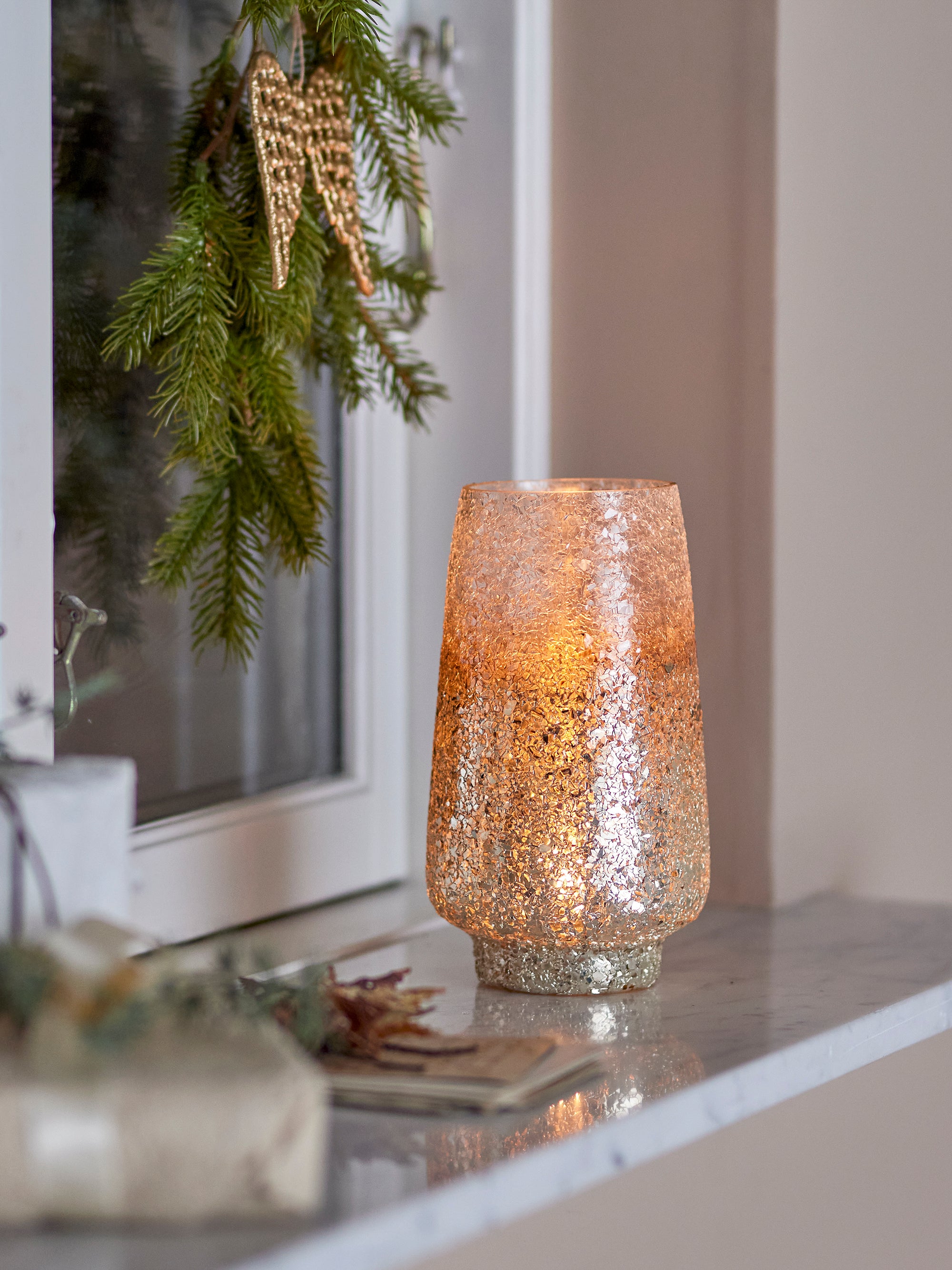 Bloomingville Lucina kynttilälyhty 11 x 20 cm