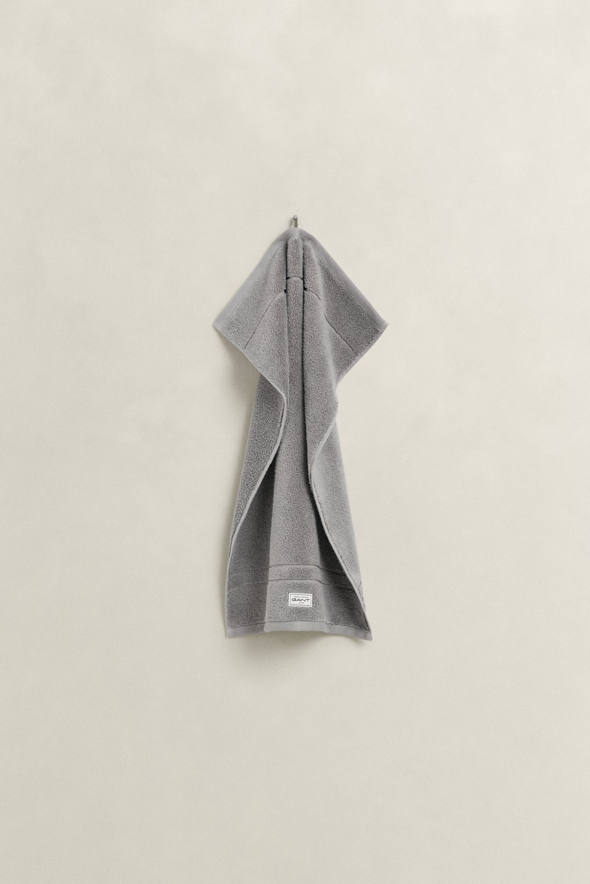 GANT Home Organic Premium Towel Concrete Grey pyyhe 30 x 50 cm