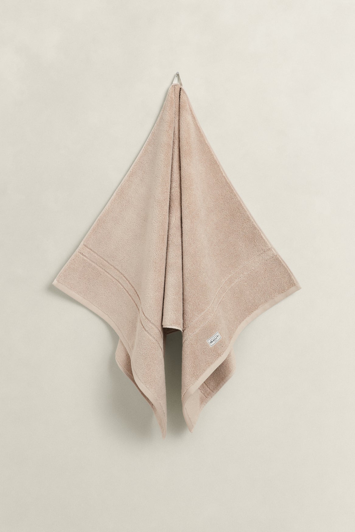 GANT Home Organic Premium Towel Silver Sand pyyhe 70 x 140 cm