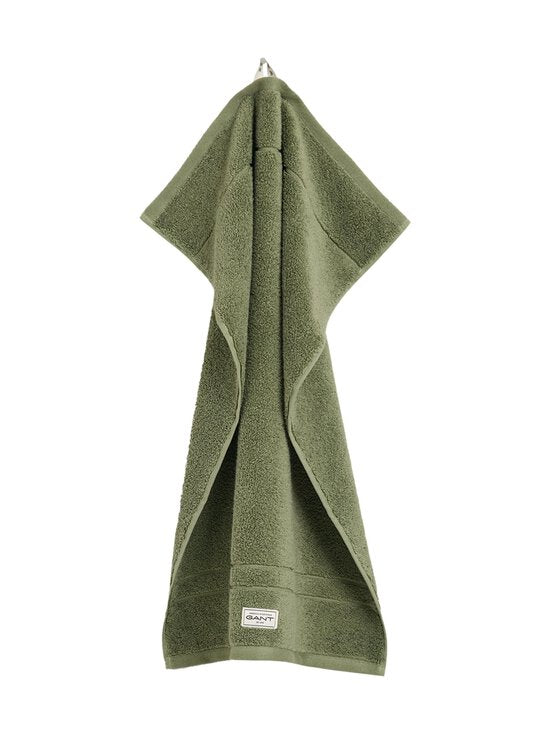 GANT Home Organic Premium Towel Agave Green pyyhe 50 x 70 cm