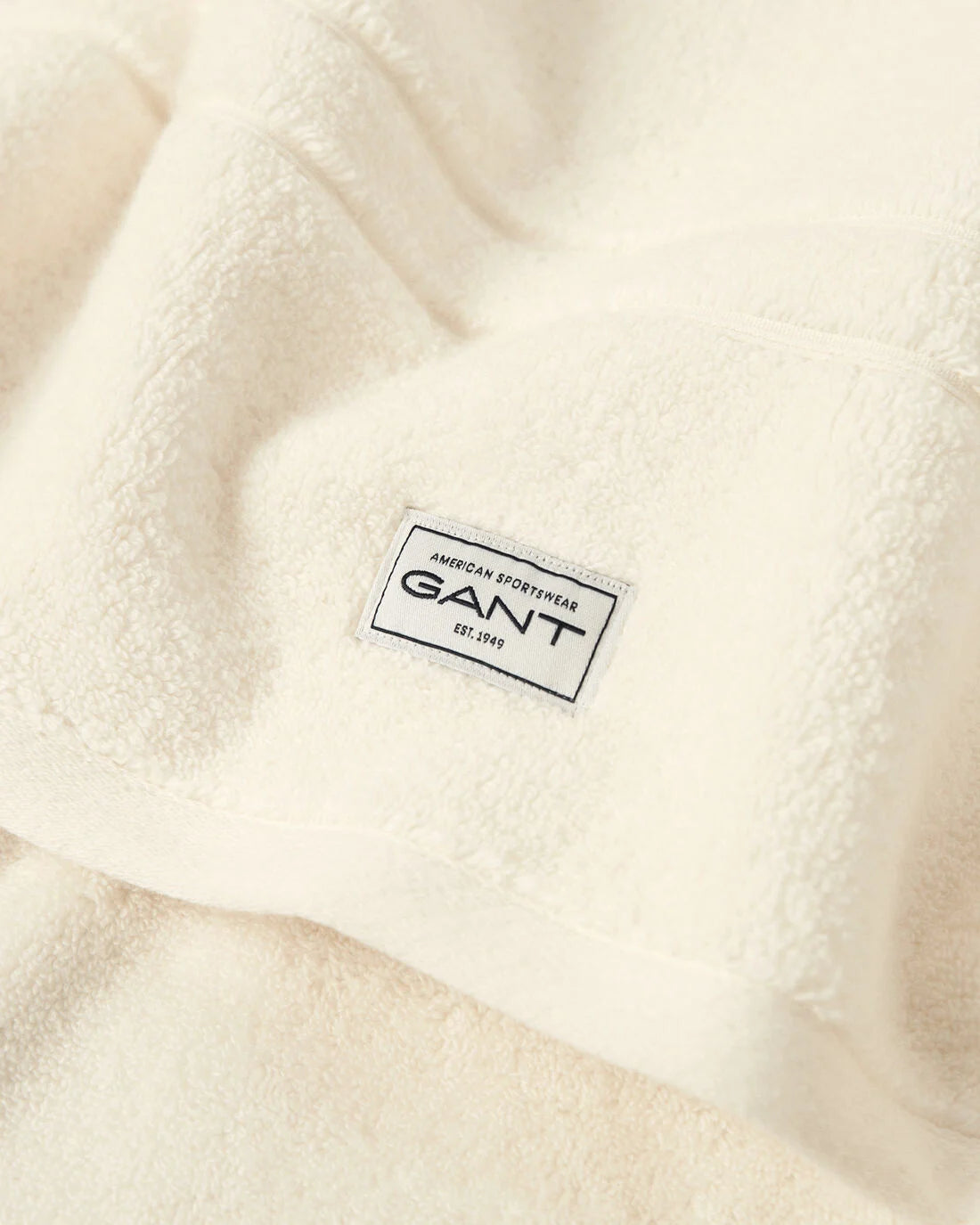 GANT Home Organic Premium Towel Sugar White pyyhe 70 x 140 cm