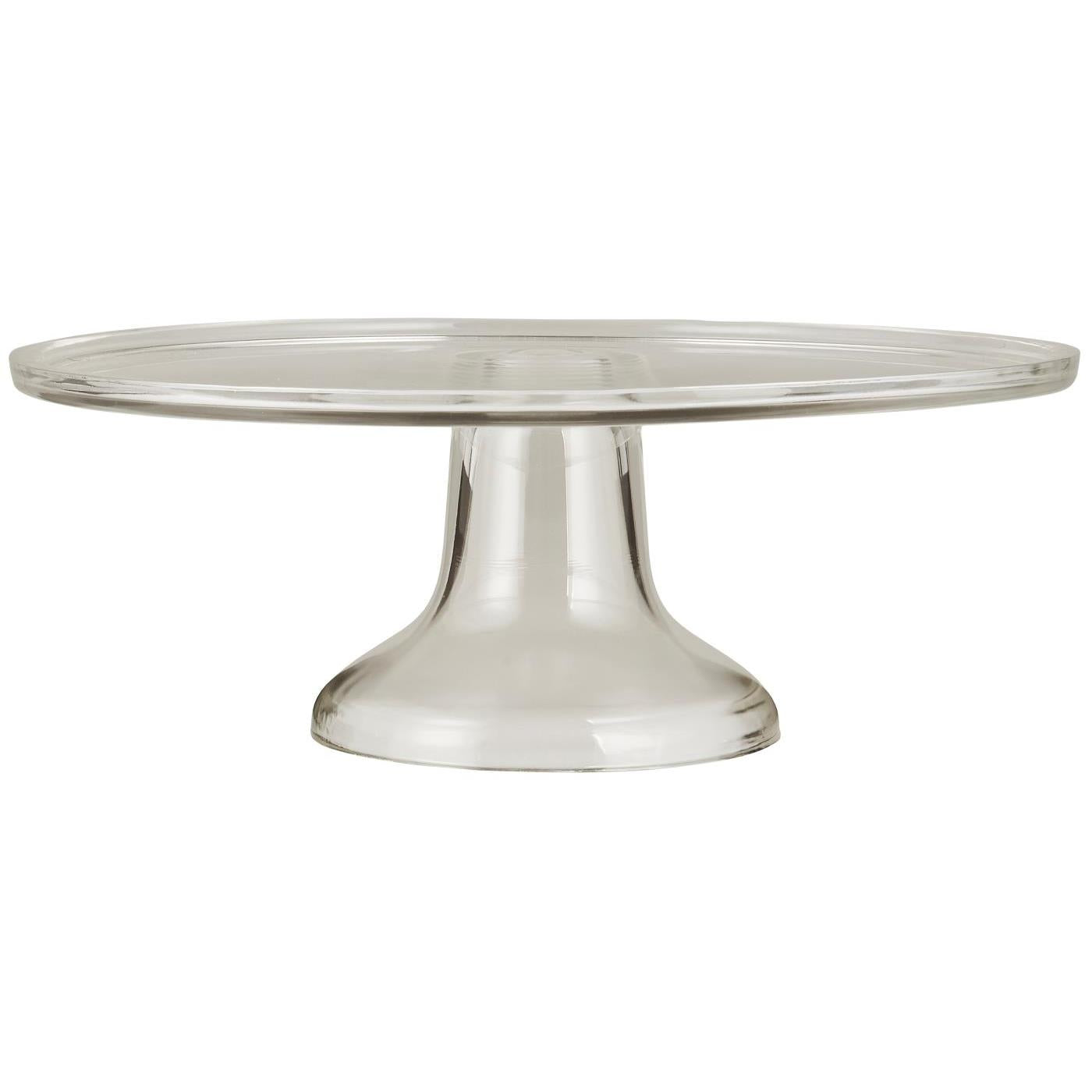 Ib Laursen jalallinen kakkuvati lasia 32 cm