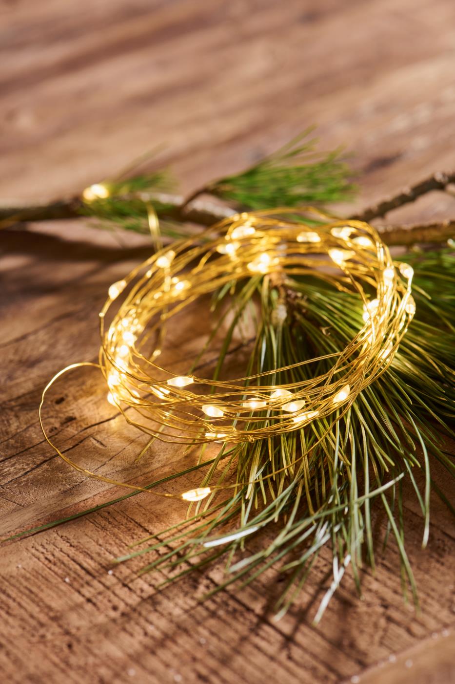 Ib Laursen ledvaloketju ajastimella ulkokäyttöön 420 cm