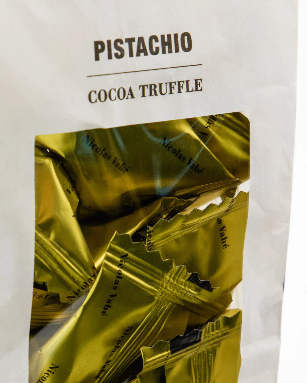 Nicolas Vahé suklaatryffeli pistaasi 110g