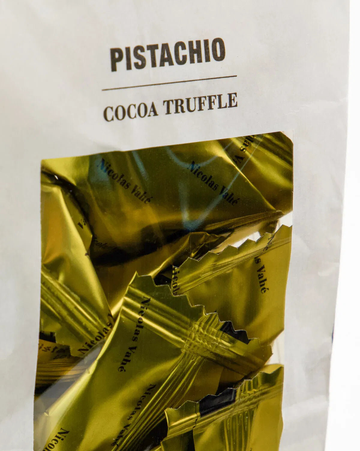 Nicolas Vahé suklaatryffeli pistaasi 110g