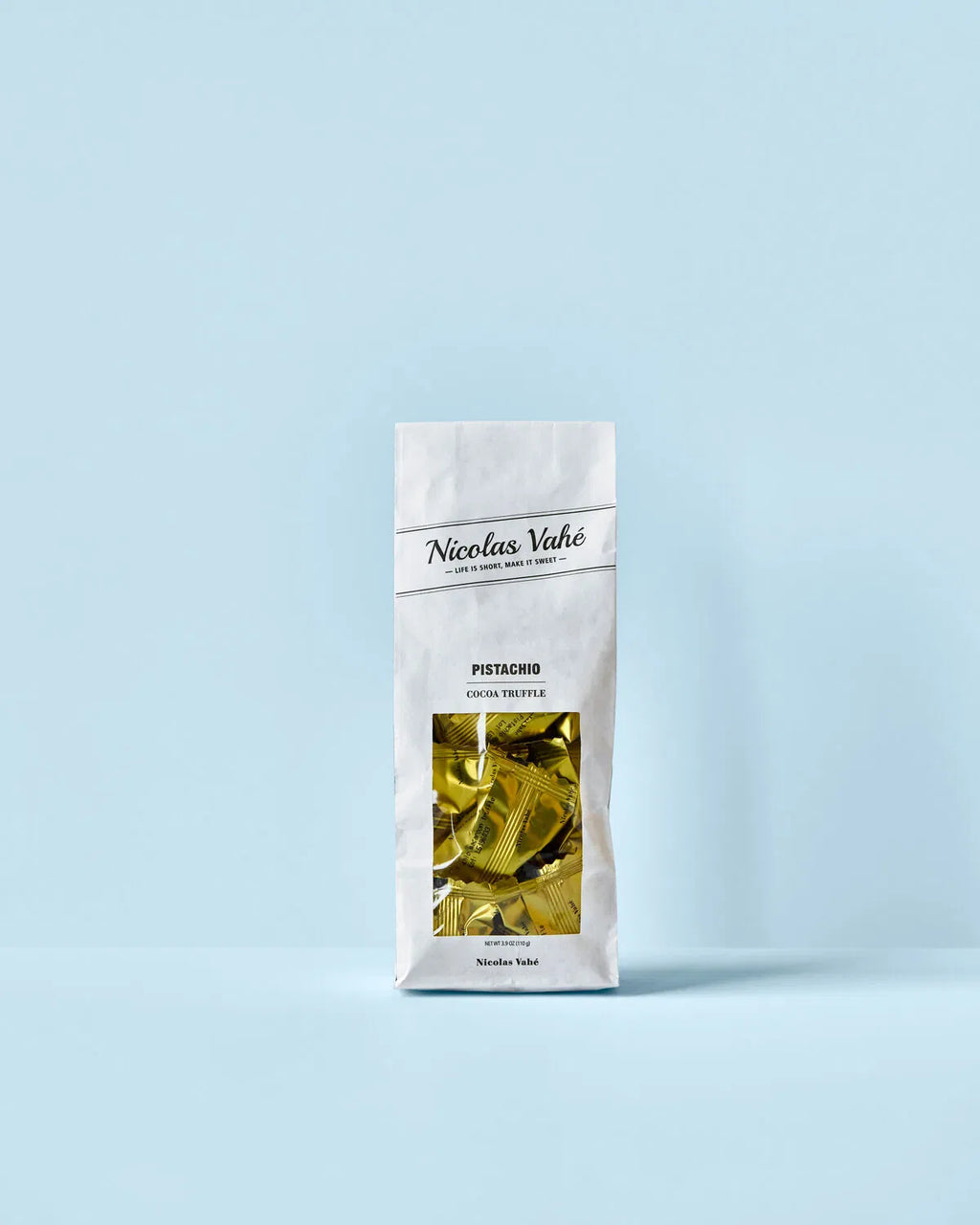 Nicolas Vahé suklaatryffeli pistaasi 110g