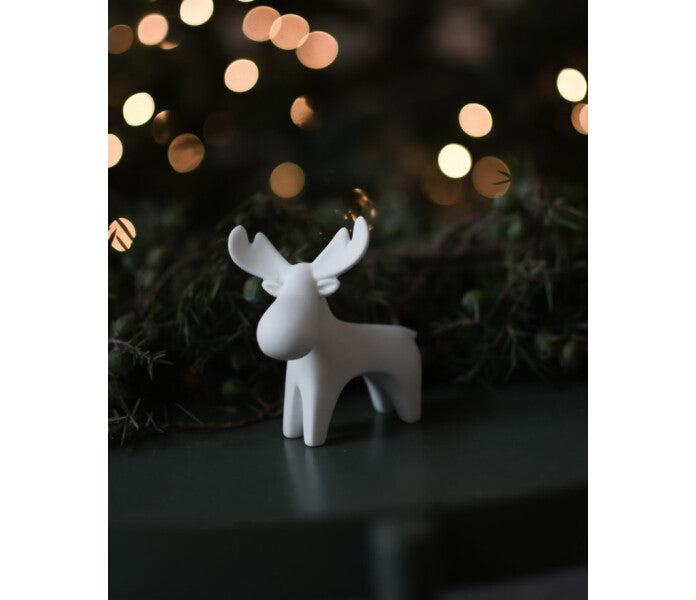 Storefactory Ivan hirvi valkoinen 7 cm