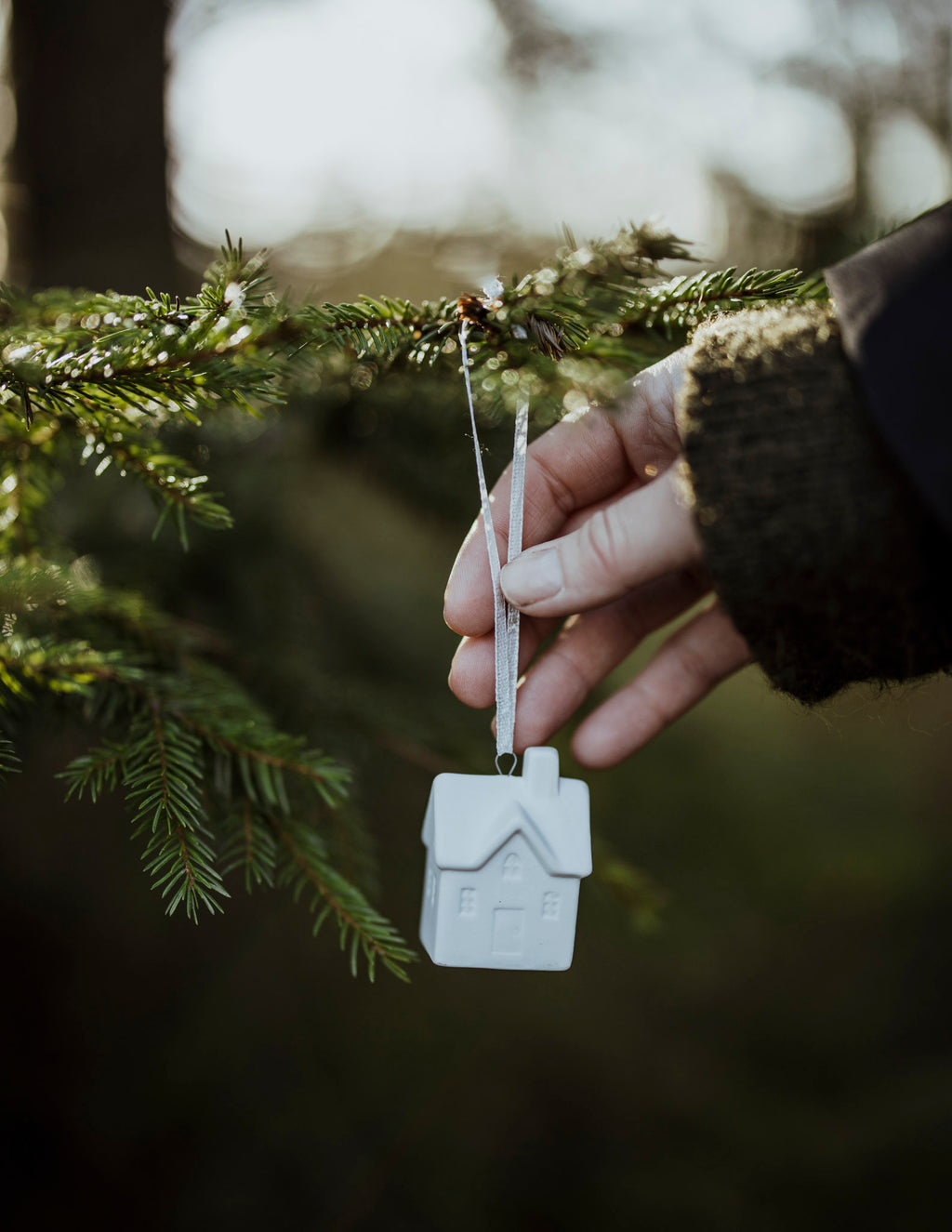Storefactory Byhus nr 2 talo koriste valkoinen 4 × 3 × 5 cm