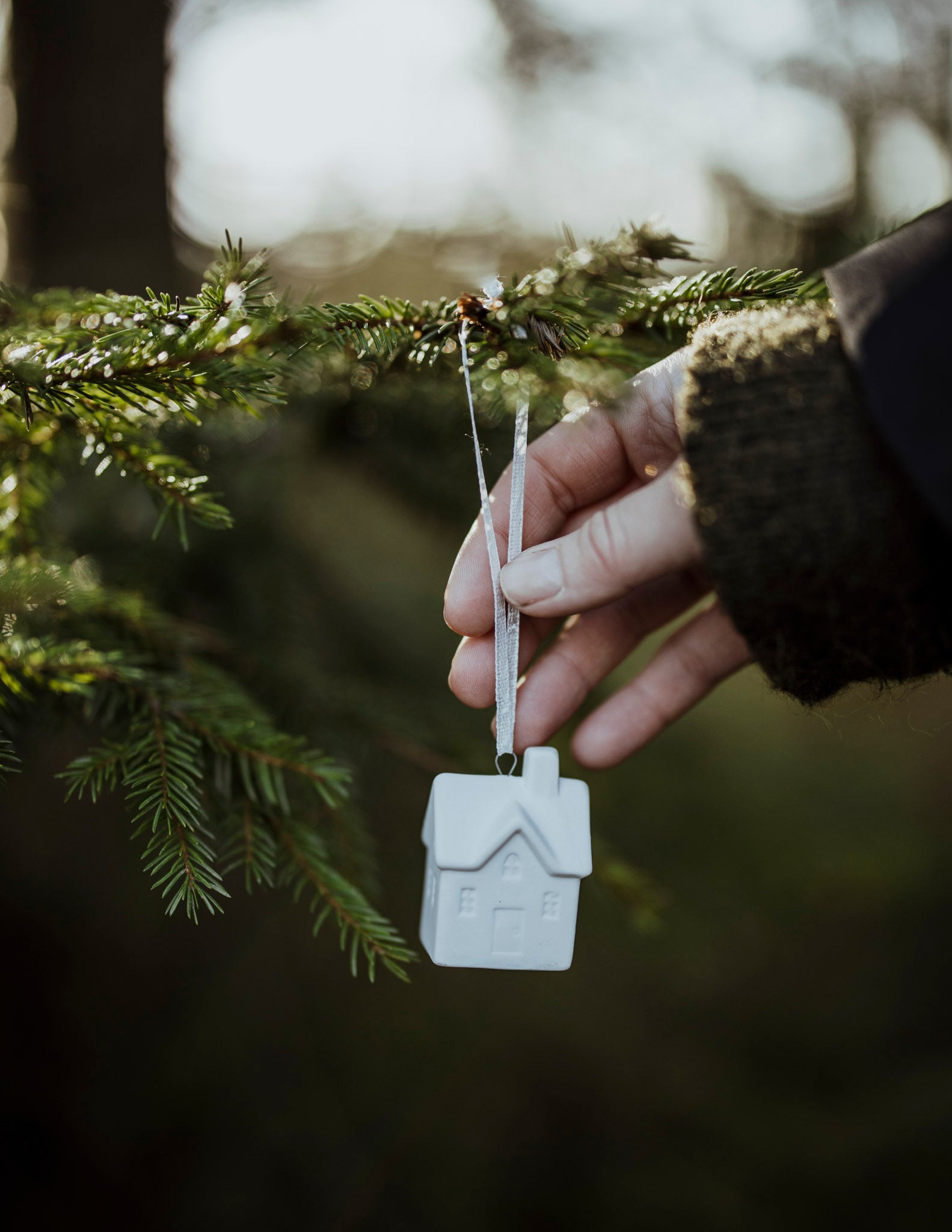 Storefactory Byhus nr 2 talo koriste valkoinen 4 × 3 × 5 cm