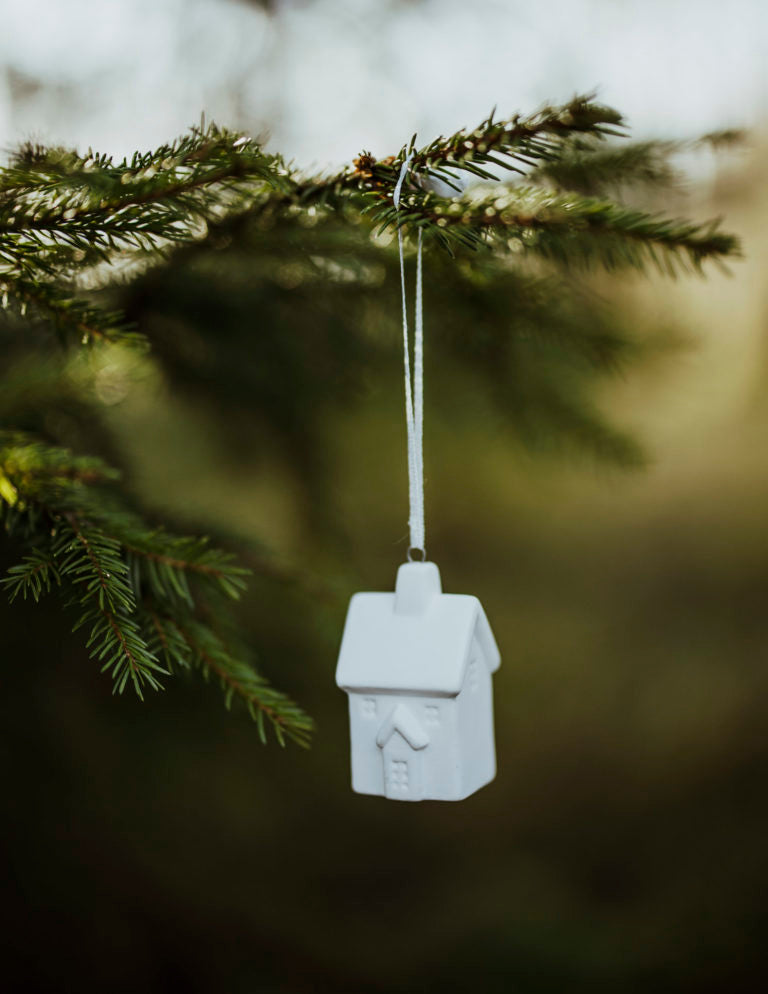 Storefactory Byhus nr 3 talo koriste valkoinen 3 × 3 × 6 cm