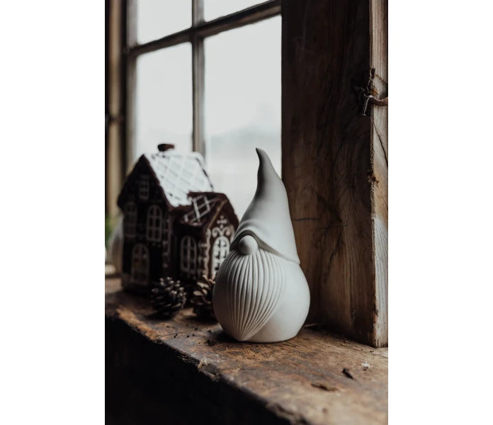 Storefactory Stig tonttukoriste valkoinen 19 cm