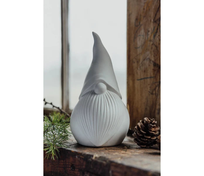 Storefactory Stig tonttukoriste valkoinen 19 cm