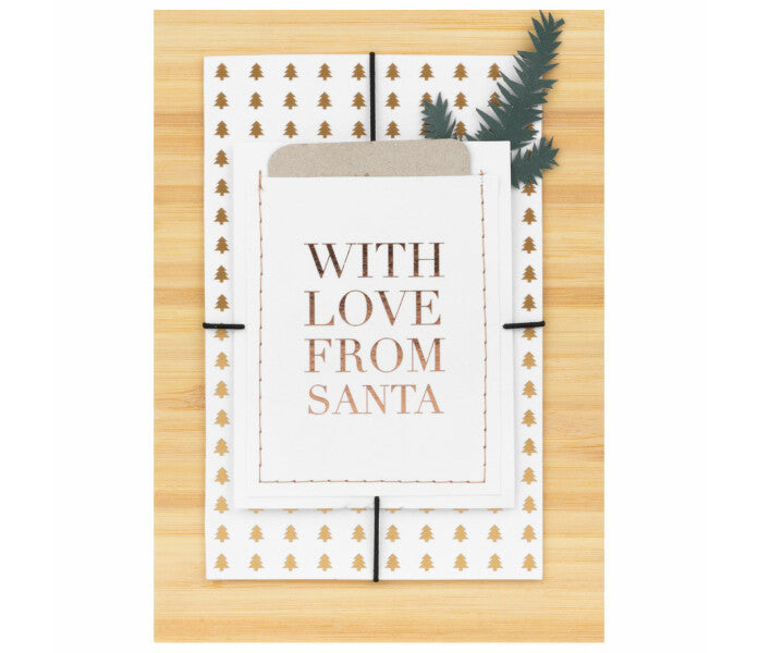 Räder 2-osainen joulukortti - With Love from Santa